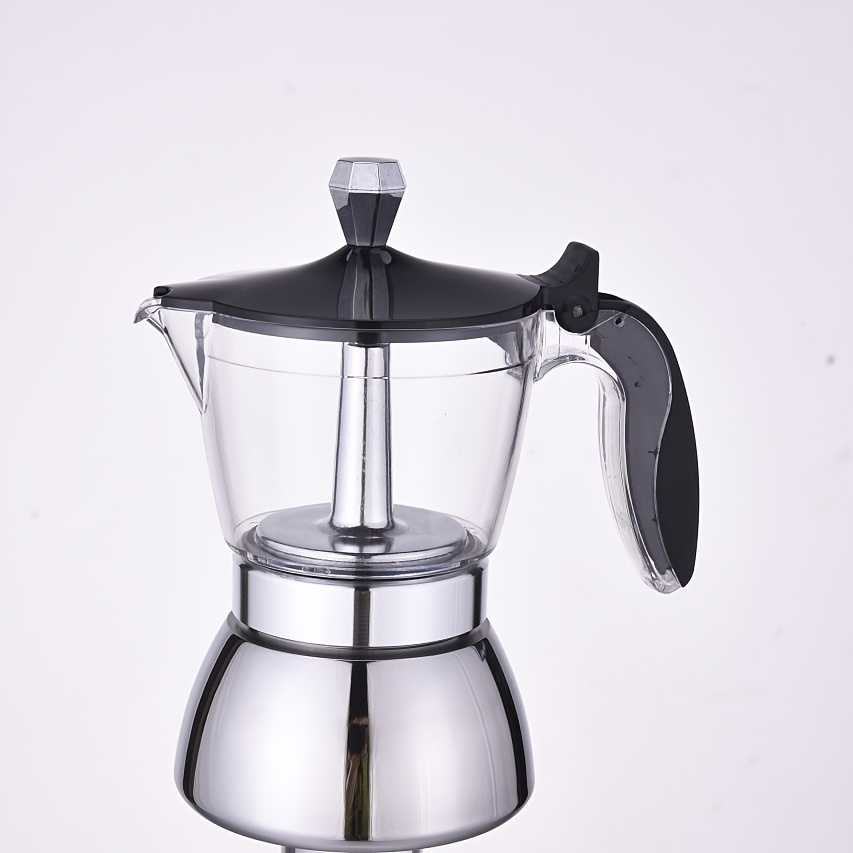 Stainless Steel Stovetop Espresso Maker Moka pot- Cuban Coffee