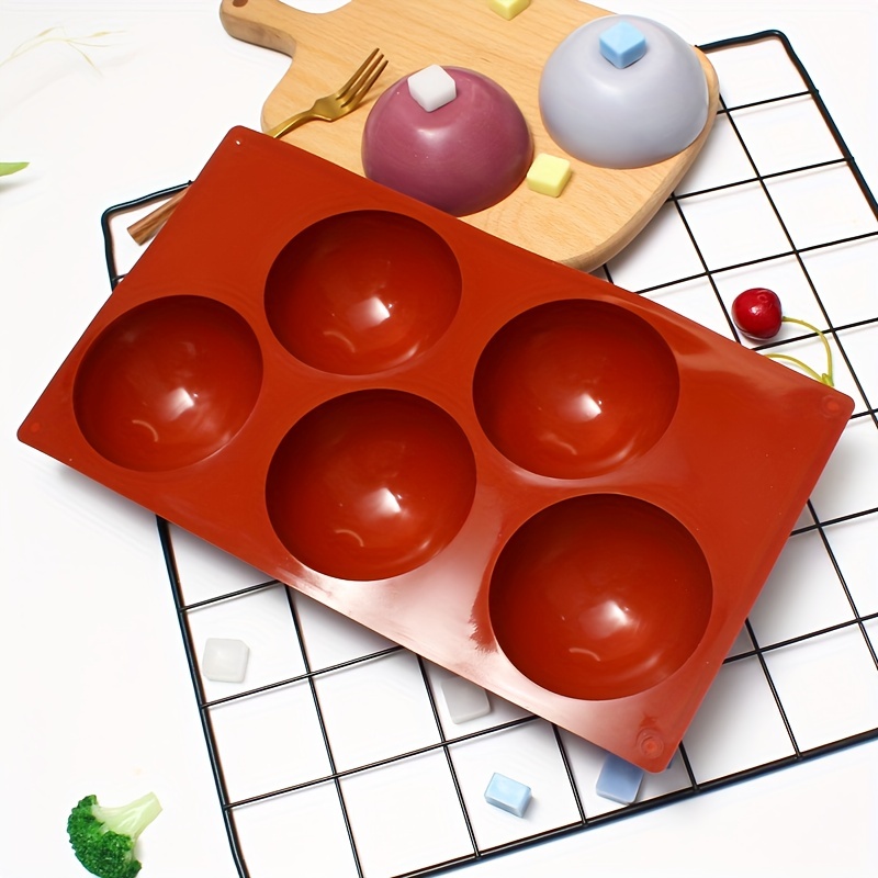 Round Ball Shape Silicone Molds Cake Decorating Tools - Temu