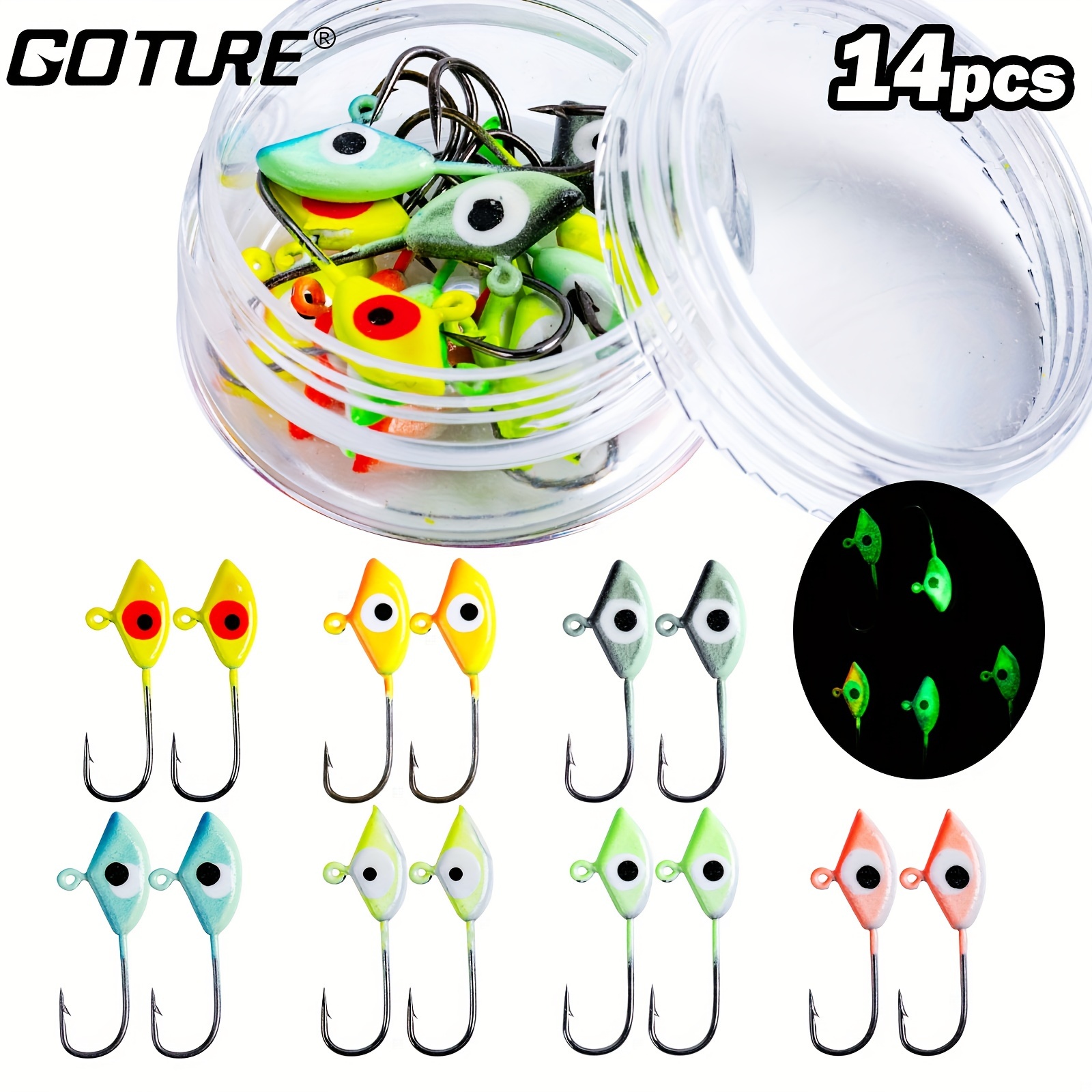 Ice Fishing Jigs With Treble Hook And Single Hook For - Temu Canada