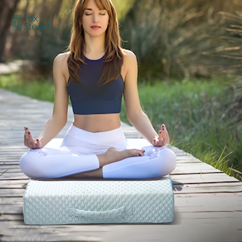 Meditation Pillow Solid Thick Tufted Seat Cushion Floor Pillow