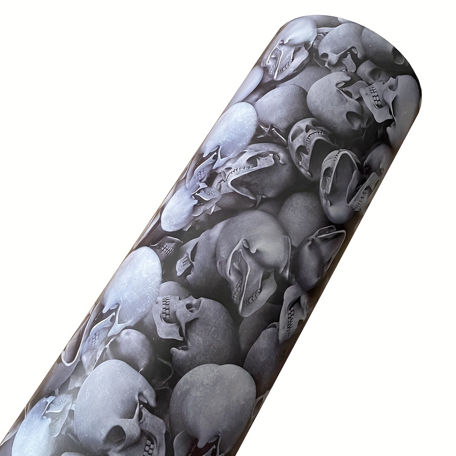 Graffiti Skull Sticker Bomb Vinyl Wrap Film Roll Self - Temu