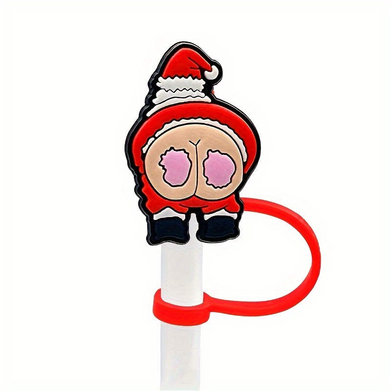 Reusable Cartoon Christmas Series Straw , Cute Silicone Dust-proof Straw  Cover, Cup Decoration Accessories, Party Decor, Party Supplies, Holiday  Decor, Holiday Supplies - Temu