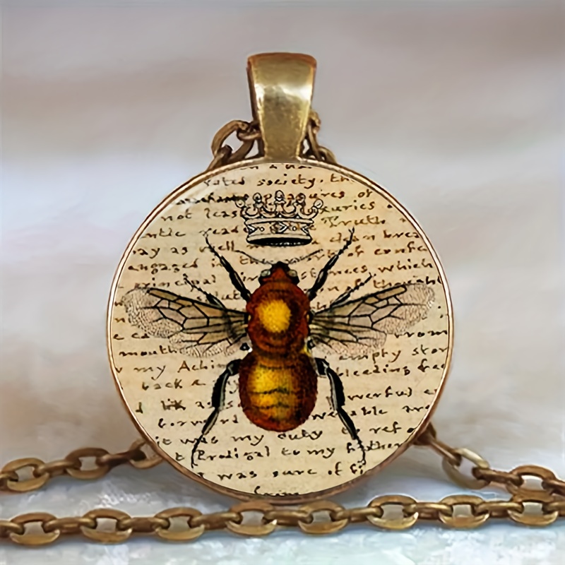 Mens bee store necklace