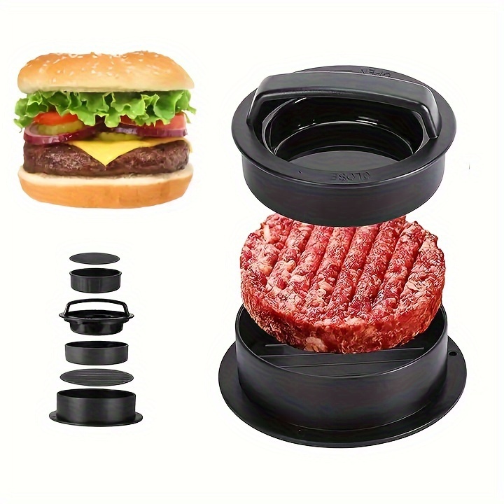 Stampo hamburger pressa DIY per barbecue carne / pressa