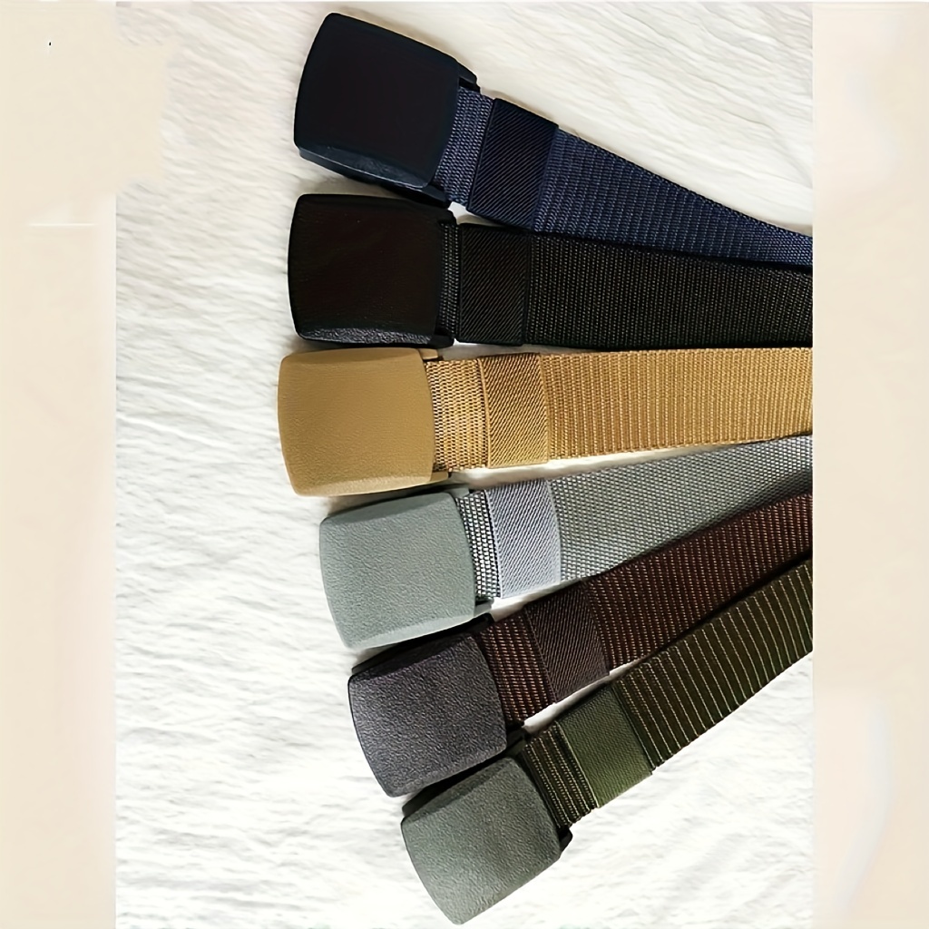 Men's 38mm Belt Buckle Tactical Military Combat Training Strap