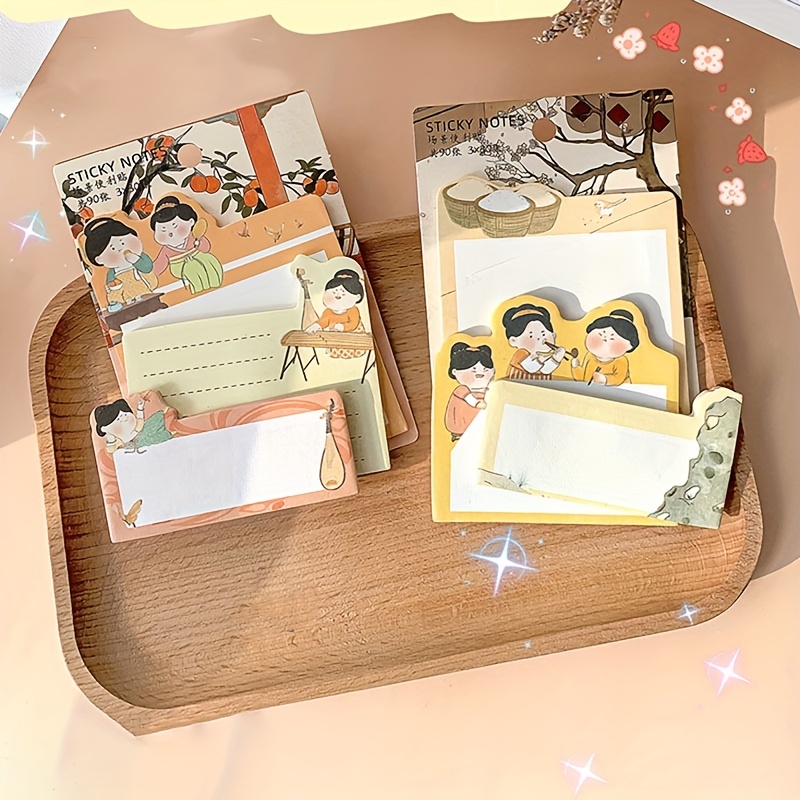 3-Layer Self-Adhesive Sticky Notes - Students & Office Stationery