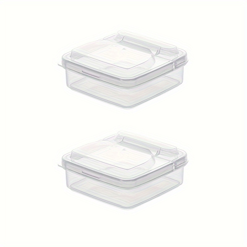 Sliced Cheese Container for Fridge Cheese Slice Storage Box with Flip