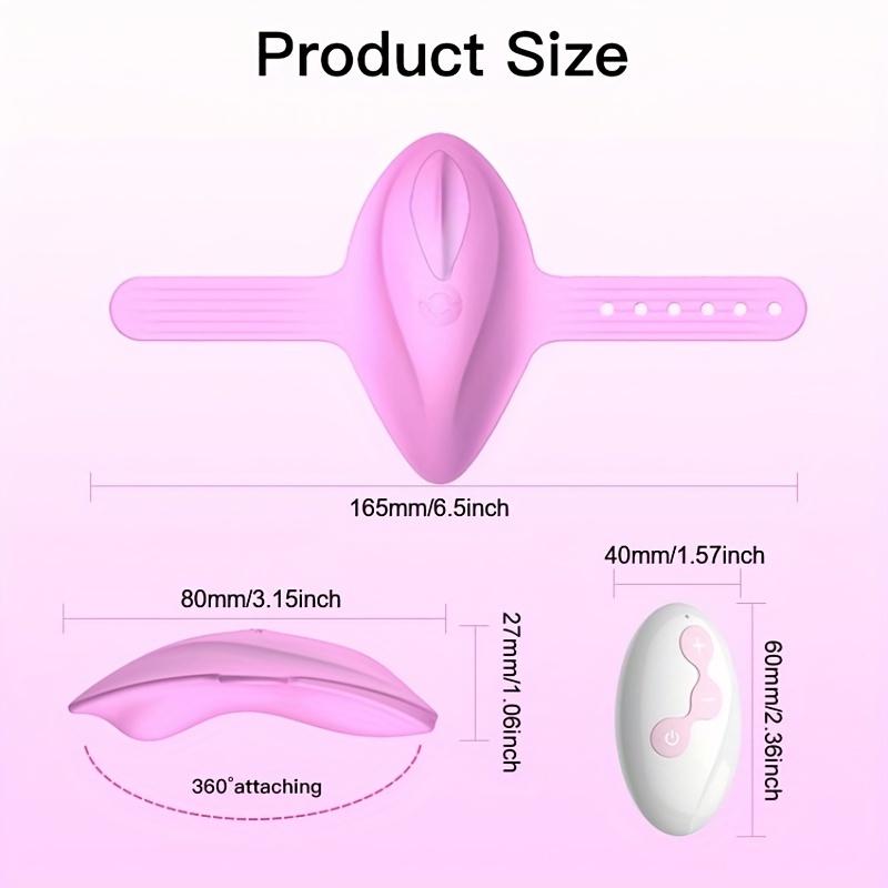 1pc Adjustable Wearable Vibrator Underwear G-Spot Clitoris
