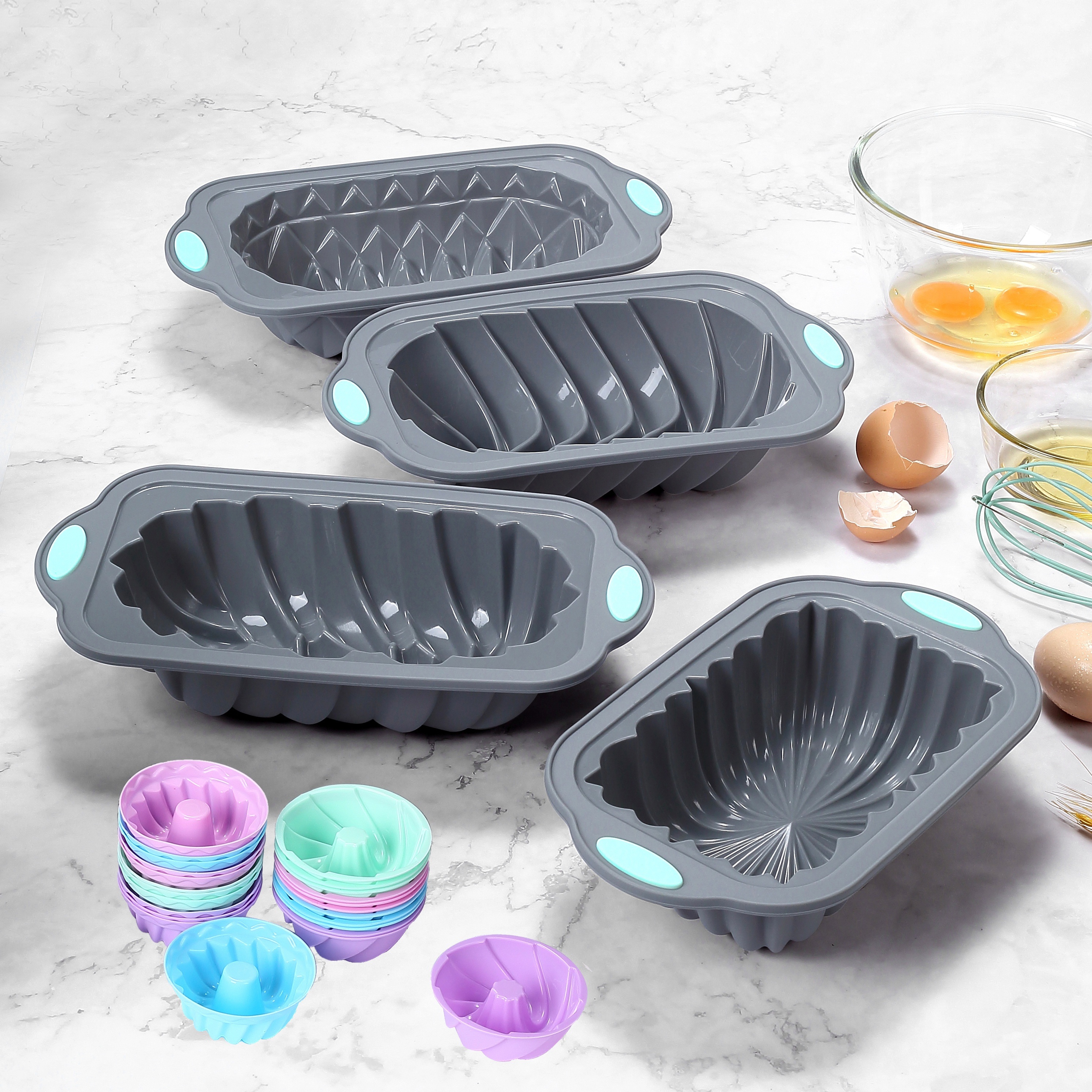 1pc Charlotte Cake Pan 10 24 Silicone Baking Cake Pan Flower - Temu