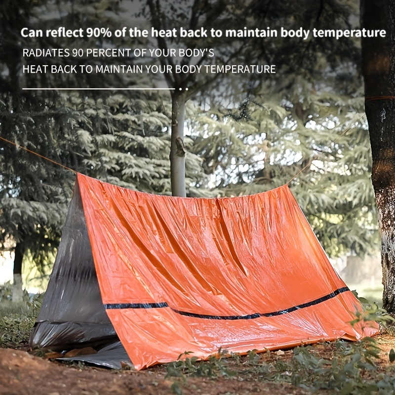 lightweight emergency sleeping bag survival bivy sack emergency blanket survival gear for outdoor hiking camping don t miss these great deals 1