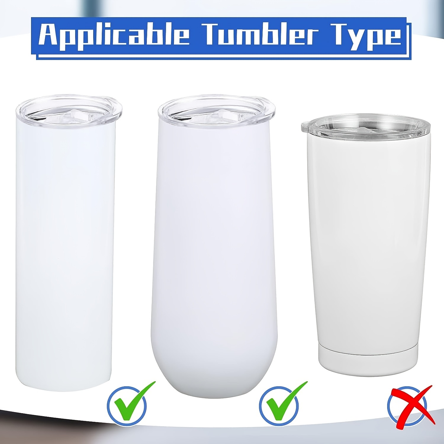 20oz Skinny Tumbler Cups Replacement Lids Compatible with YETI