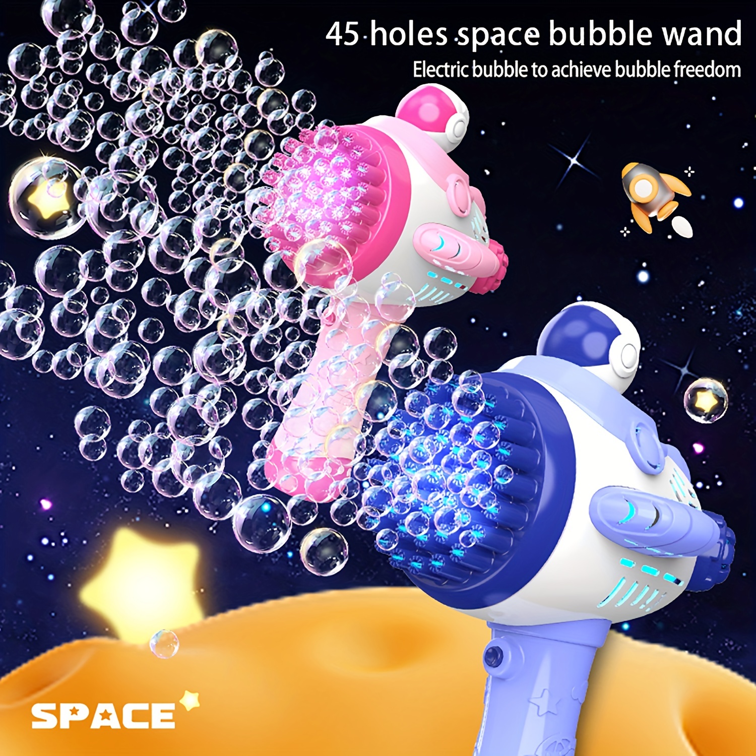 Máquina de burbujas, fabricante automático de burbujas, soplador de  burbujas, juguetes para fiestas en interiores y exteriores, regalo único  para