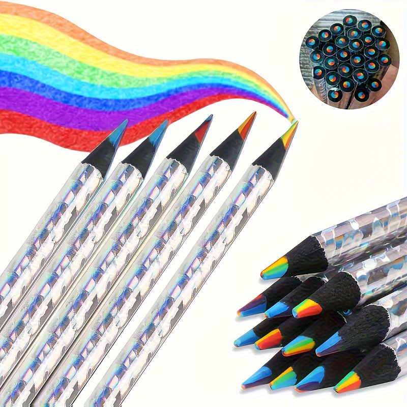 24 Pièces/set Crayons De Couleur Pour La Coloration Adulte, Noyau