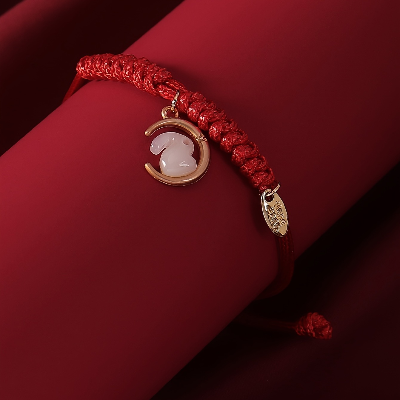 2023 Year of the Rabbit braided red rope bracelet to solve the Year of the  Rabbit hand rope 