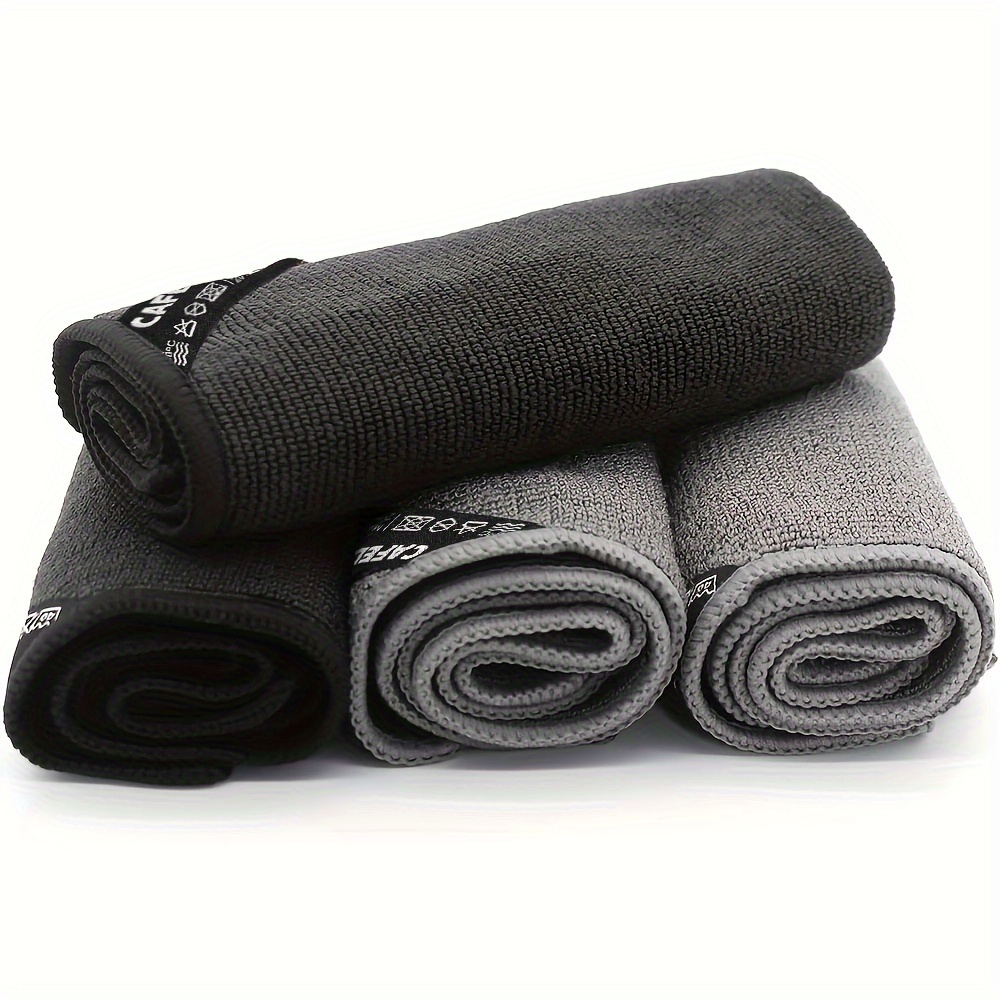 3pcs Lint-Free Barista Towel for Coffee Machines and Tea Shops - Absorbent  and Durable Cleaning Cloth for Milk and Spills - Small Square White Towel