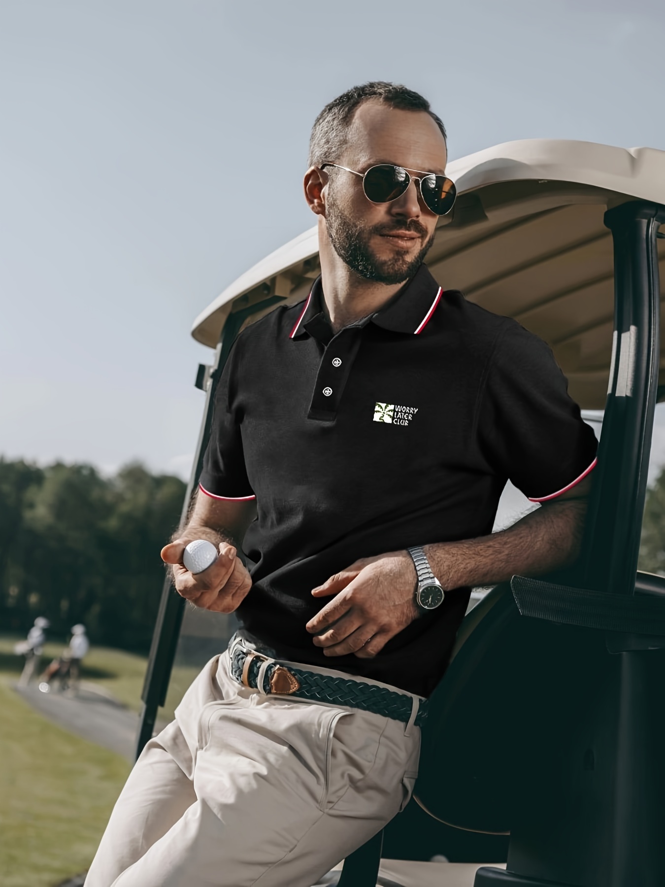 Slim fit golf shirts deals