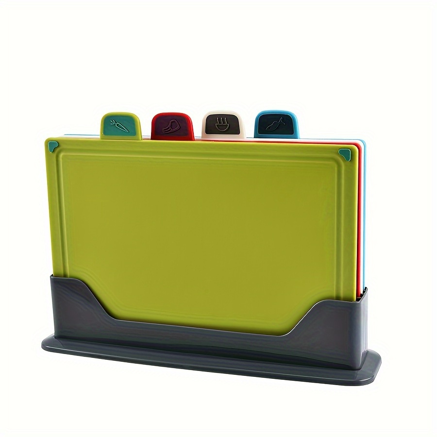 Chopping Board Plastic Cutting Boards 4 color Classification - Temu