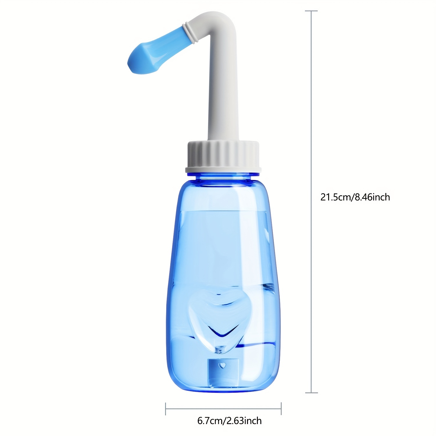 Neti Pot – Botella de enjuague sinusal DoctorRoo con 40 paquetes de sal de lavado  nasal y termómetro adhesivo botella de enjuague nasal para adultos y niños  sin BPA 101fl oz – Yaxa Store