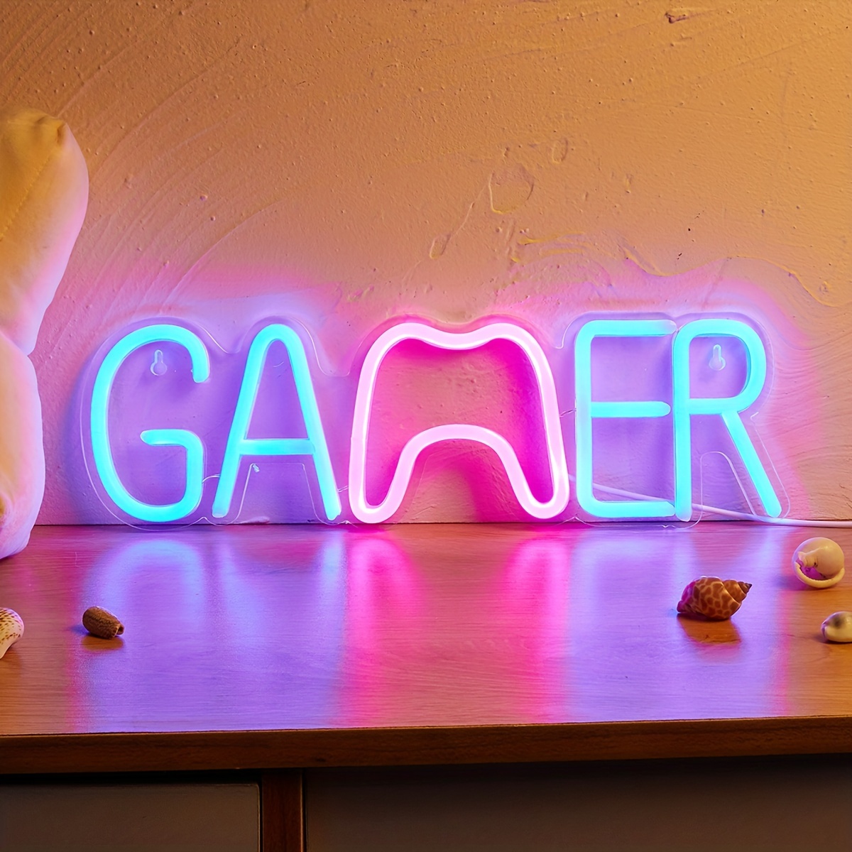 Gamer Led Neon Sign Neon Signs Wall Table Decor Light Signs - Temu Austria