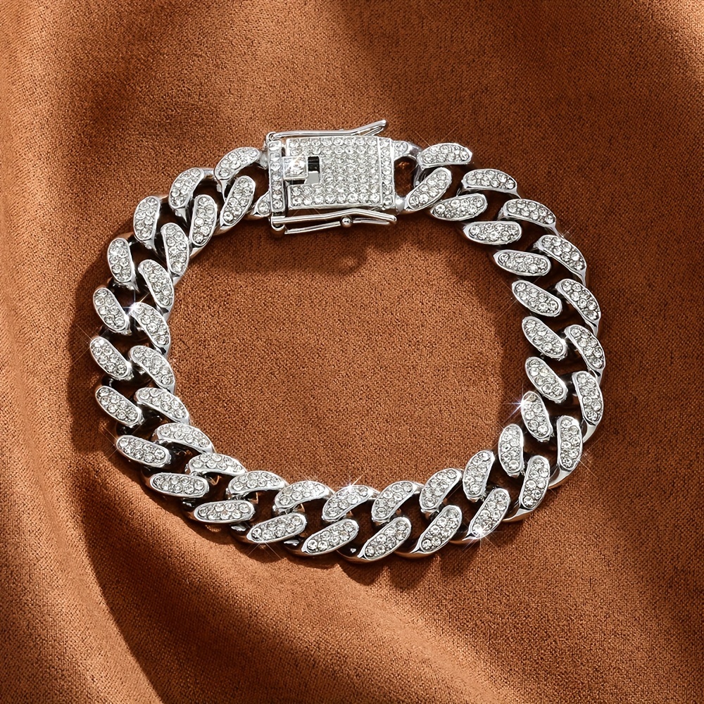 Hundehalsband Aus Edelstahl – Goldene Kubanische Gliederkette Mit D-Ring Für Kleine Bis Große Hunde