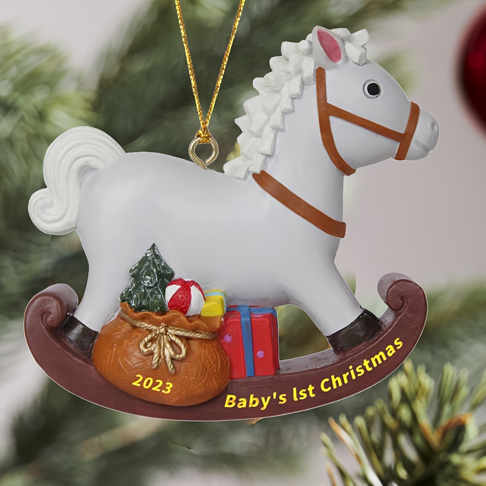 Décoration de Noël cheval à suspendre – Rostikal