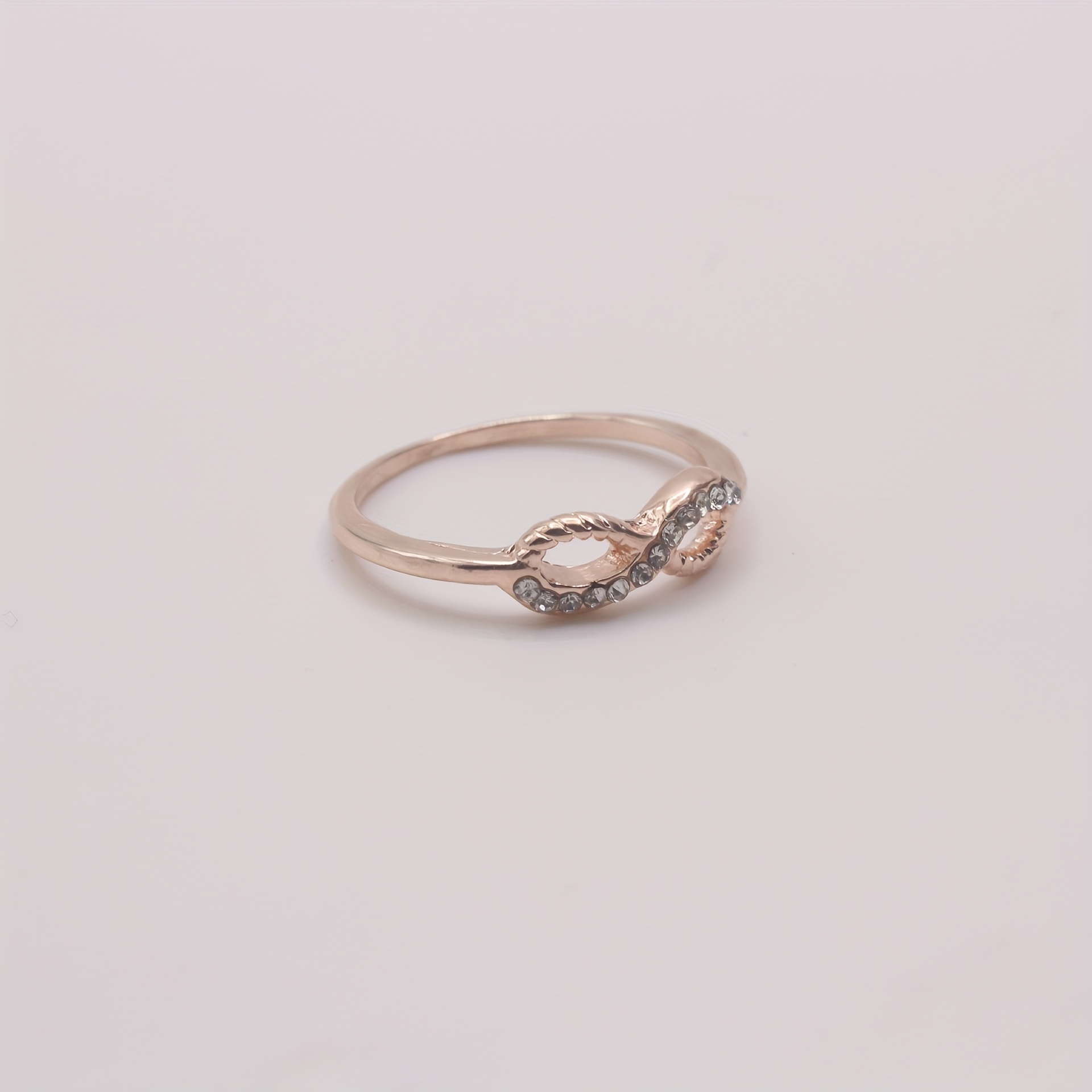 Silver Diamante Infinity Ring - Lovisa