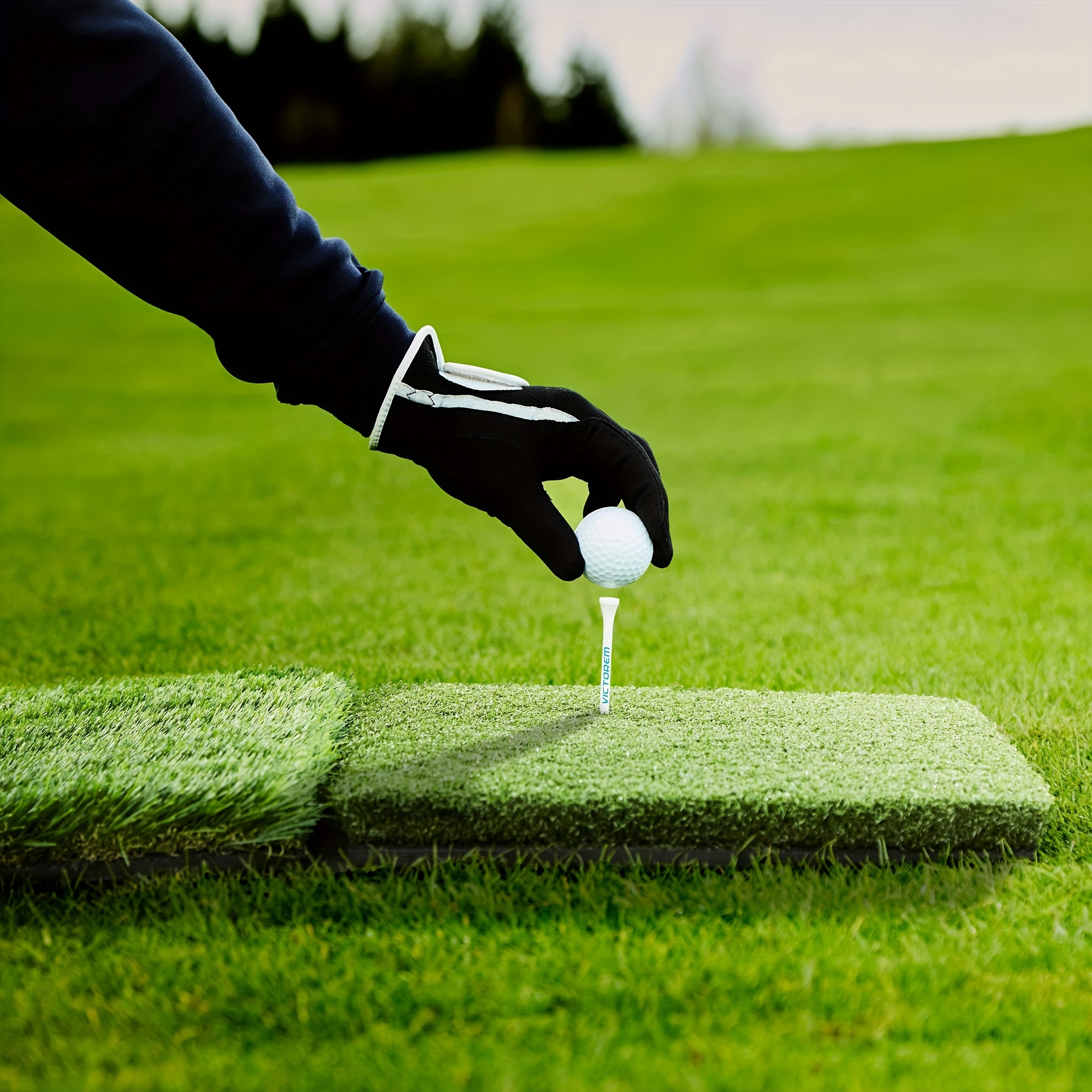 Golf Mat and Chipping Net for Backyard