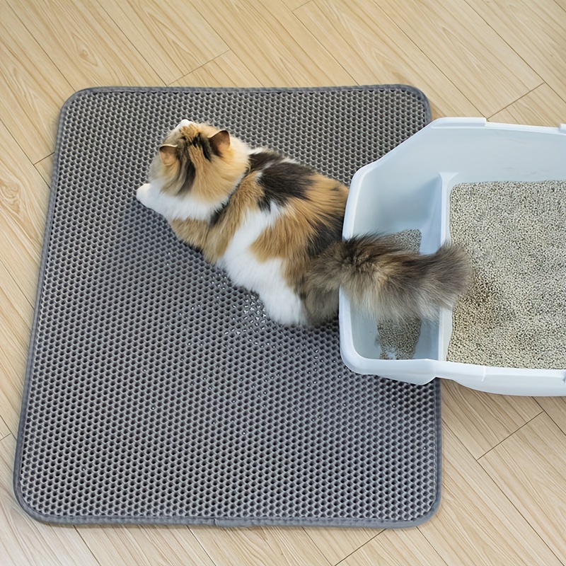 Keep Your Home Clean & Tidy With This Double-layer, Waterproof, Non-slip  Cat Litter Trapping Mat! - Temu