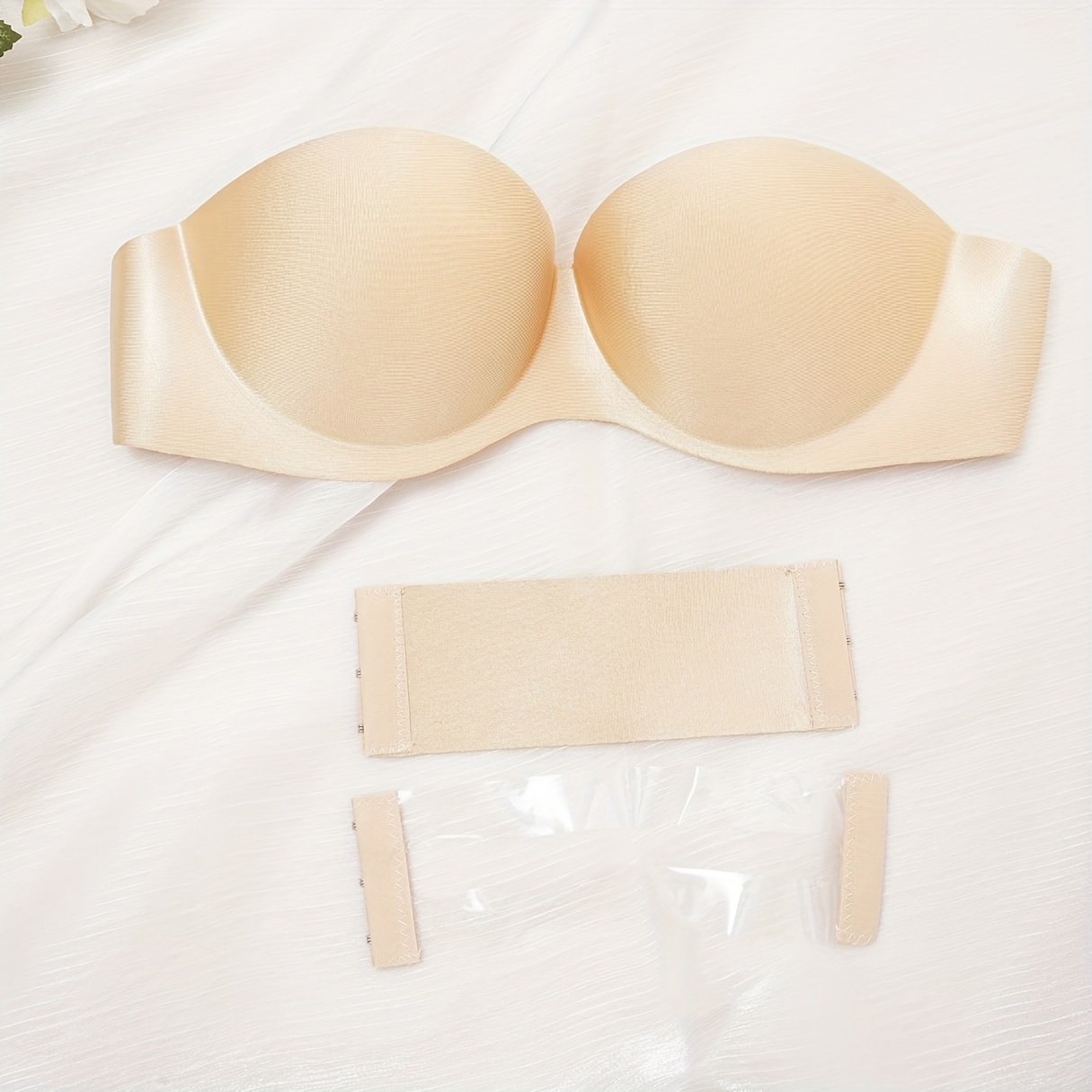 Cut Out Strapless Bandeau Bra Comfy Breathable Push Up - Temu