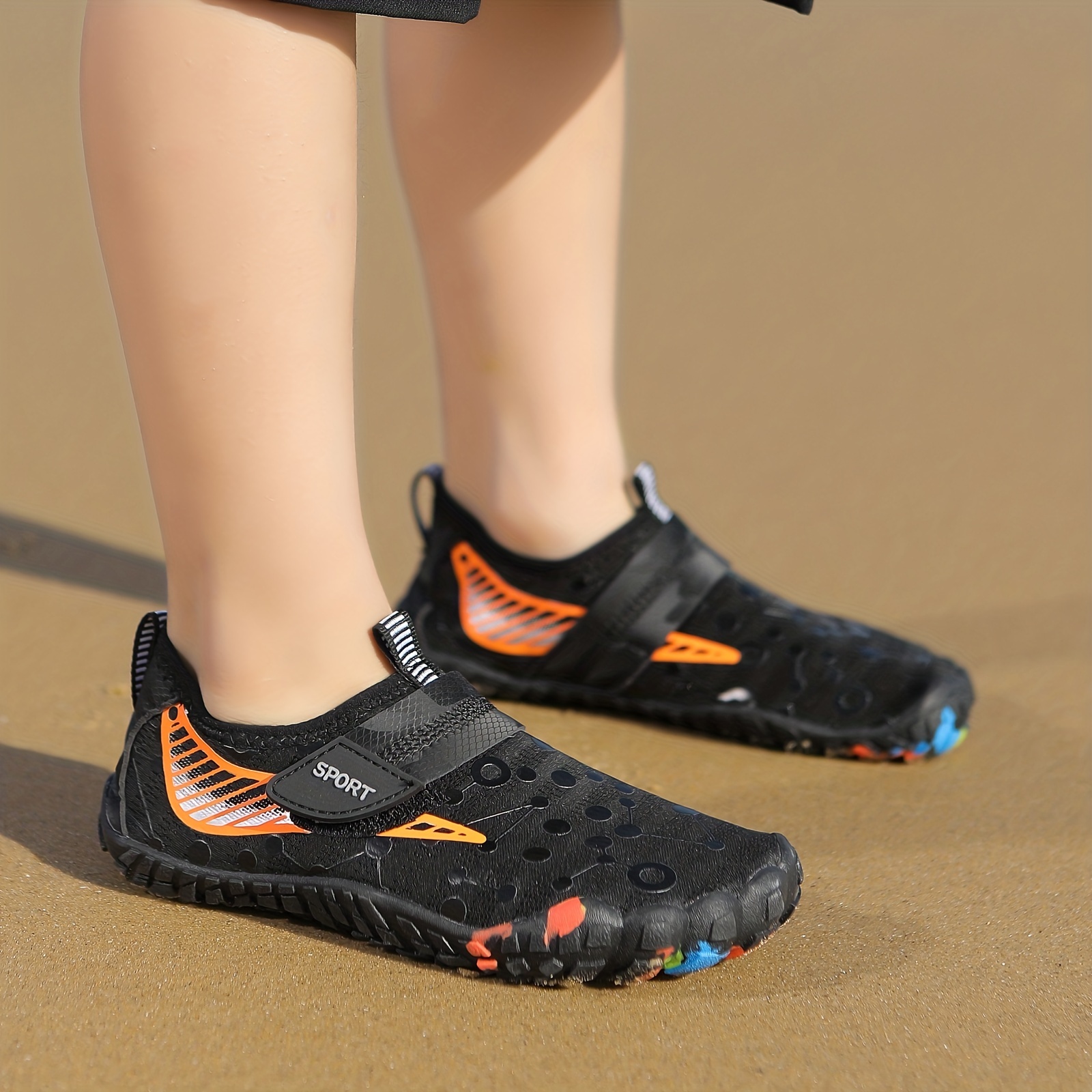 Lightweight Barefoot Water Shoes Kids Quick Dry Non slip - Temu