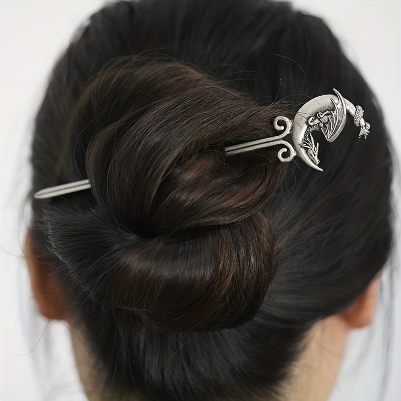 Viking Hair Accessories Women Hair Chopsticks Women Hair Clasp Jade Hairpin