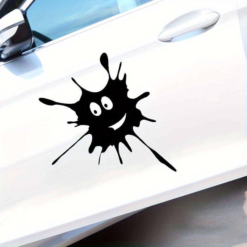 oAutoSjy Paint Splatter Car Body Sticker Funny Car Scratch Sticker Splatter  and Splotches Car Window Sticker Water Drop Ink Reflective Decorative