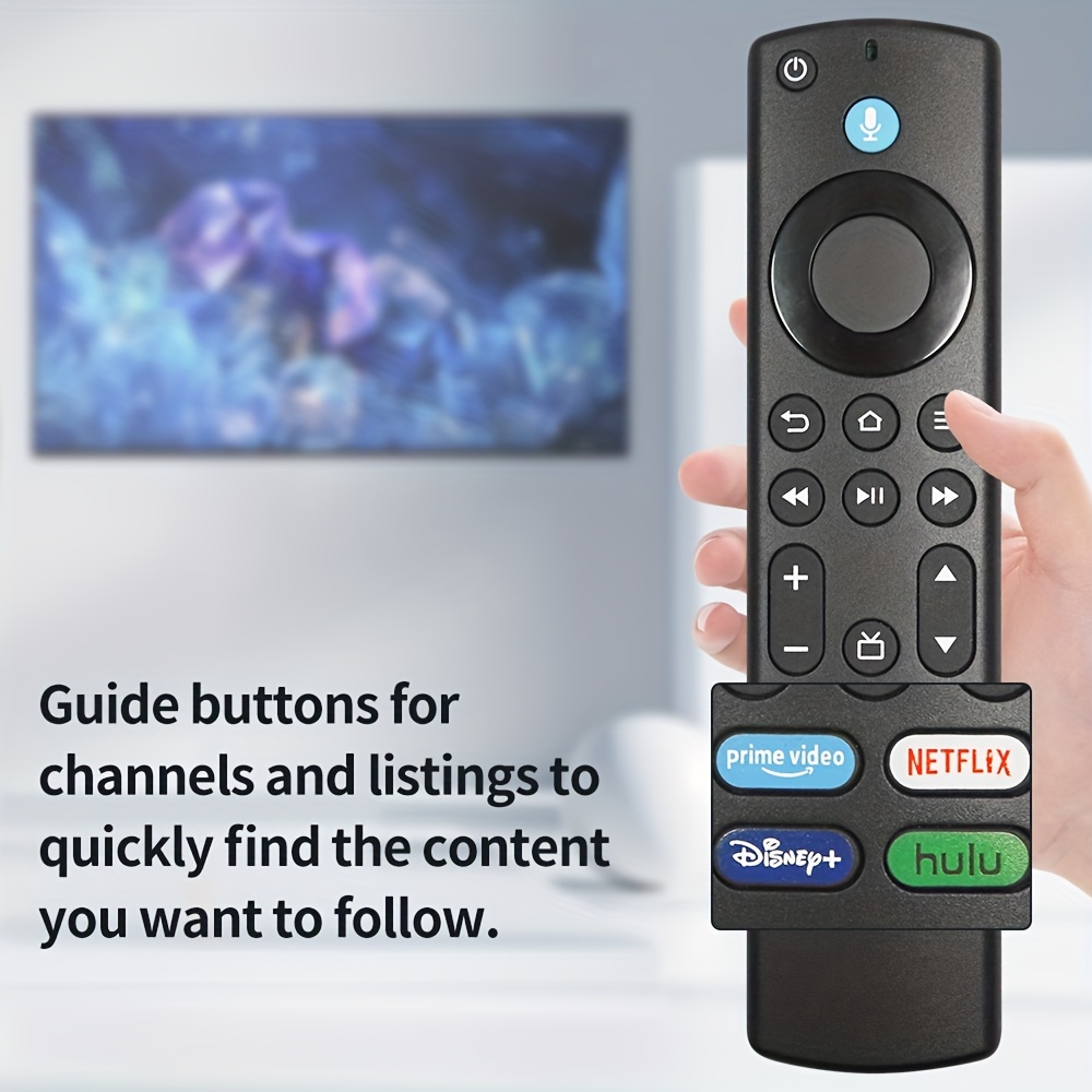 Voice Remote Control for Fire TV 4-Series Smart TV (Alexa) - Enhance Your  TV Experience with Alexa!