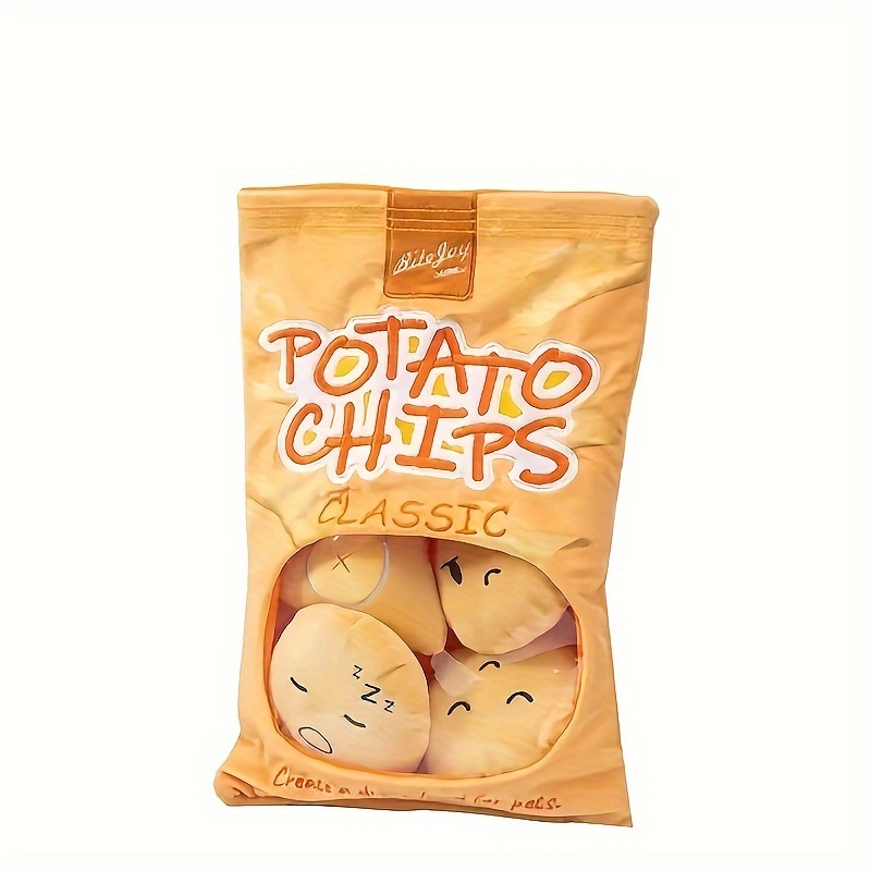 Potato Chips Potato Chip Toys Plush Fabric Plush Toys - Temu