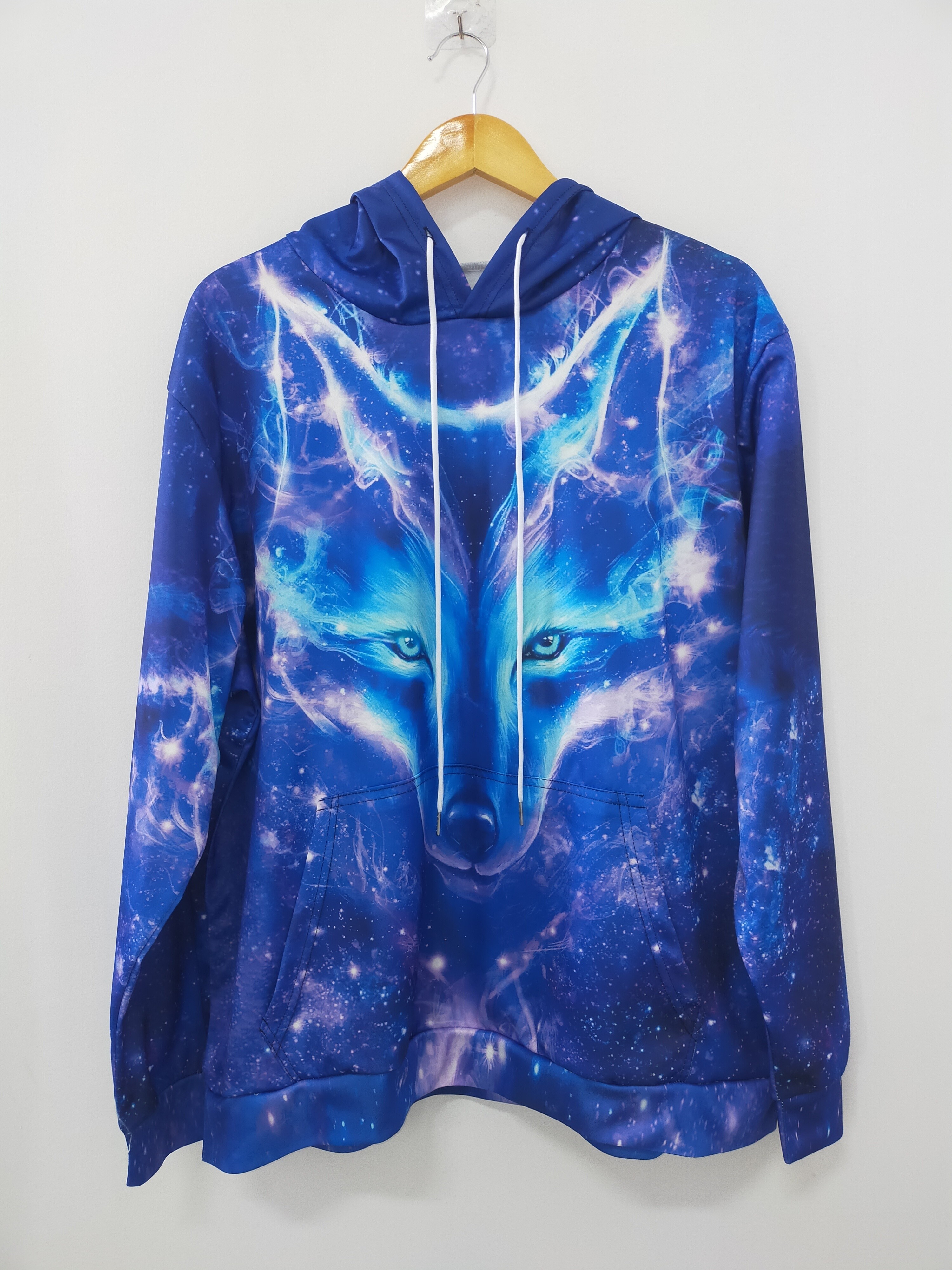 Mens Galaxy Space Printed Hoodie Sweatshirt Hooded Pullover w