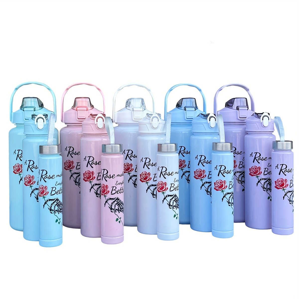 Cartoon Sports Water Bottle Food Grade Plastic Water Cups - Temu