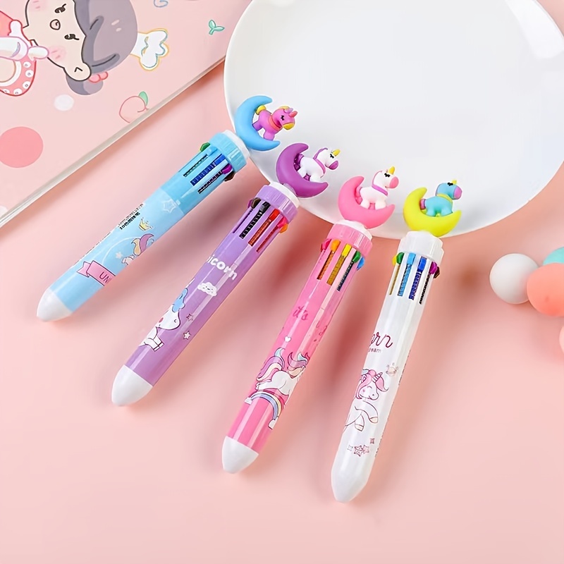 Unicorn Lamp Pen: Creative & Luminous Light Ballpoint Pen for Students &  Office Supplies