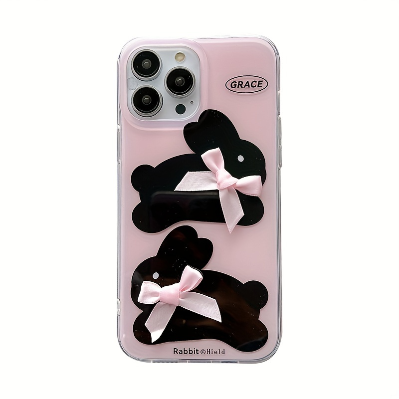 Cute Bow Rabbit Phone Case For * IPhone 14 13 12 11 XS MAX