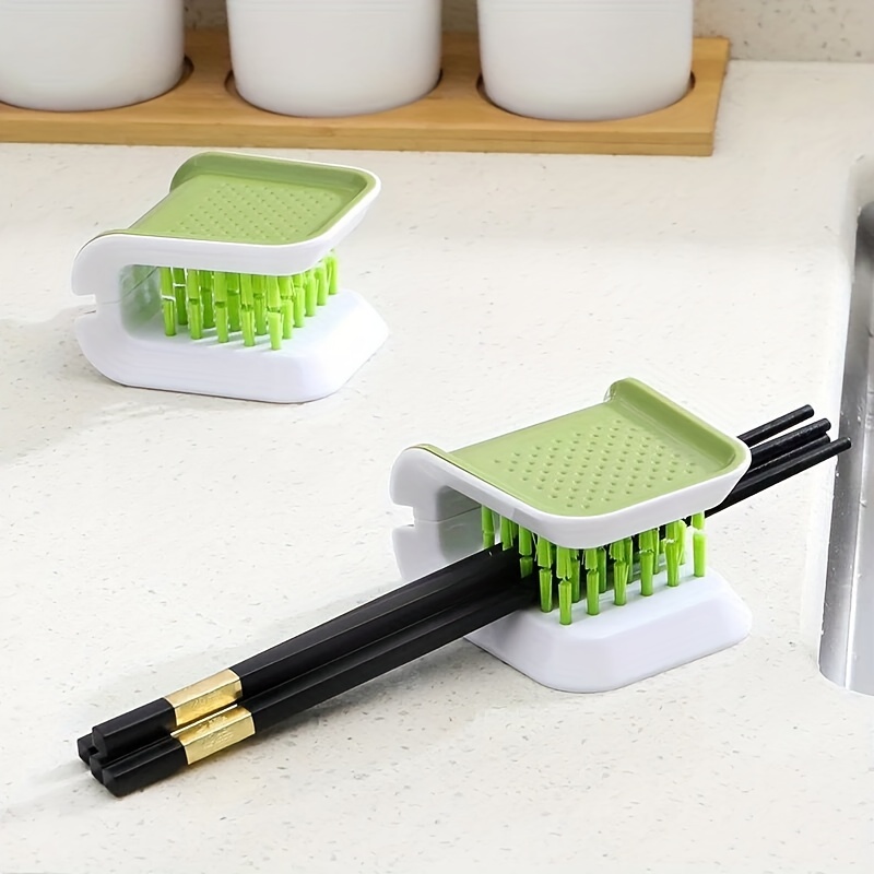 Knife Cleaning Brush, Chopsticks Washing Brush, Spoon Washing Brush,  Multifunctional Fork Washing Brush, Kitchen Fruit Peeler Cleaning Brush, Kitchen  Gadgets, Kitchen Supplies - Temu