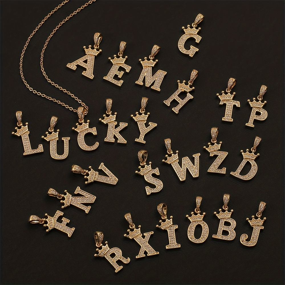 26 pcs (1 Set) Letter Charms for Necklaces Pendants Earrings DIY