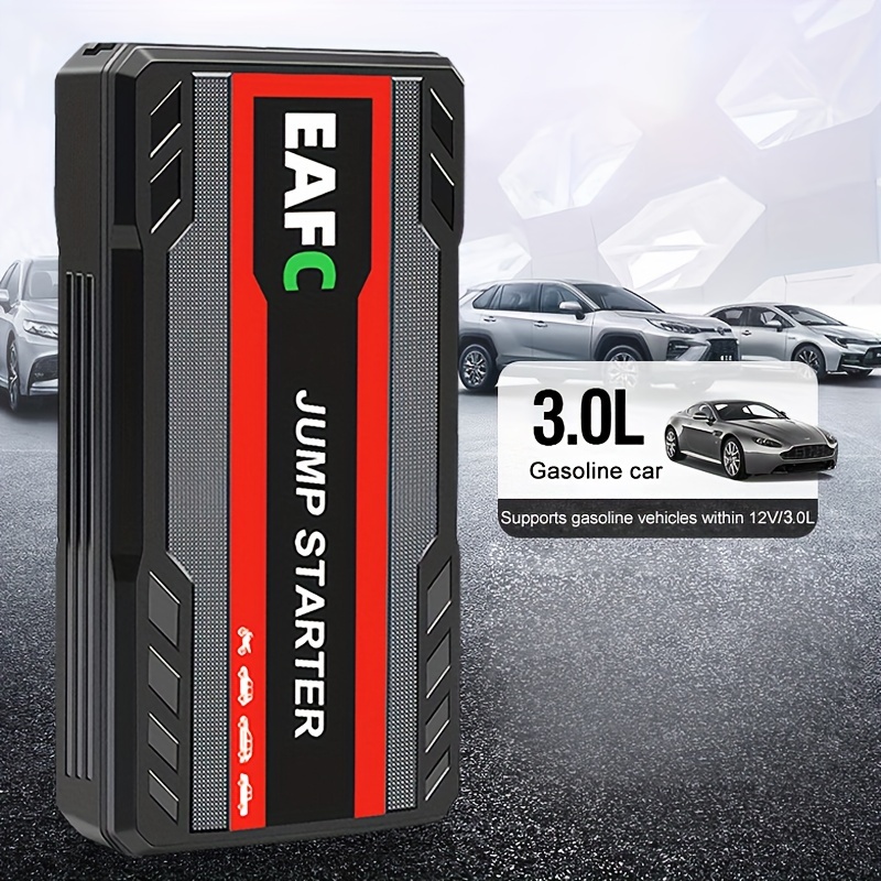 

Nouvelle version améliorée du démarreur de voiture 12V pour essence et diesel, chargeur de batterie portable multifonctionnel d'urgence