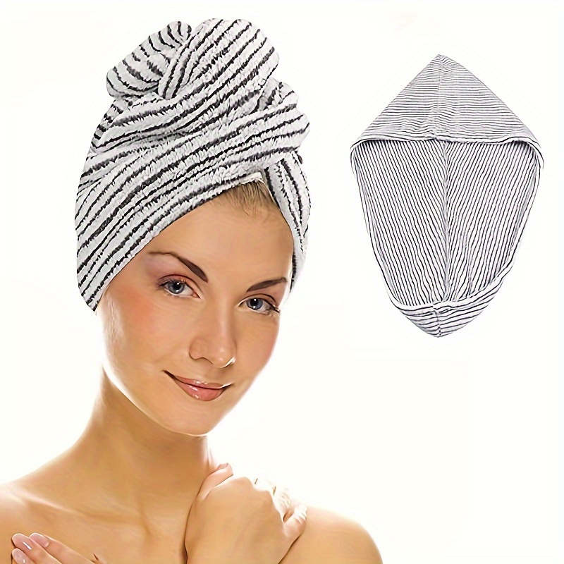 Fiber hair online towel