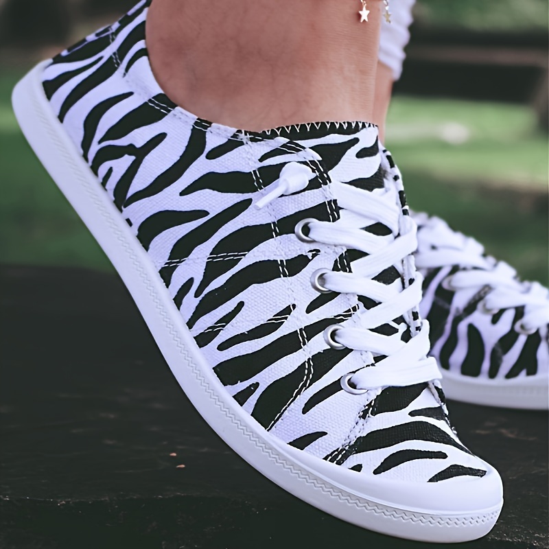 Woman Zebra Shoe - Temu Australia