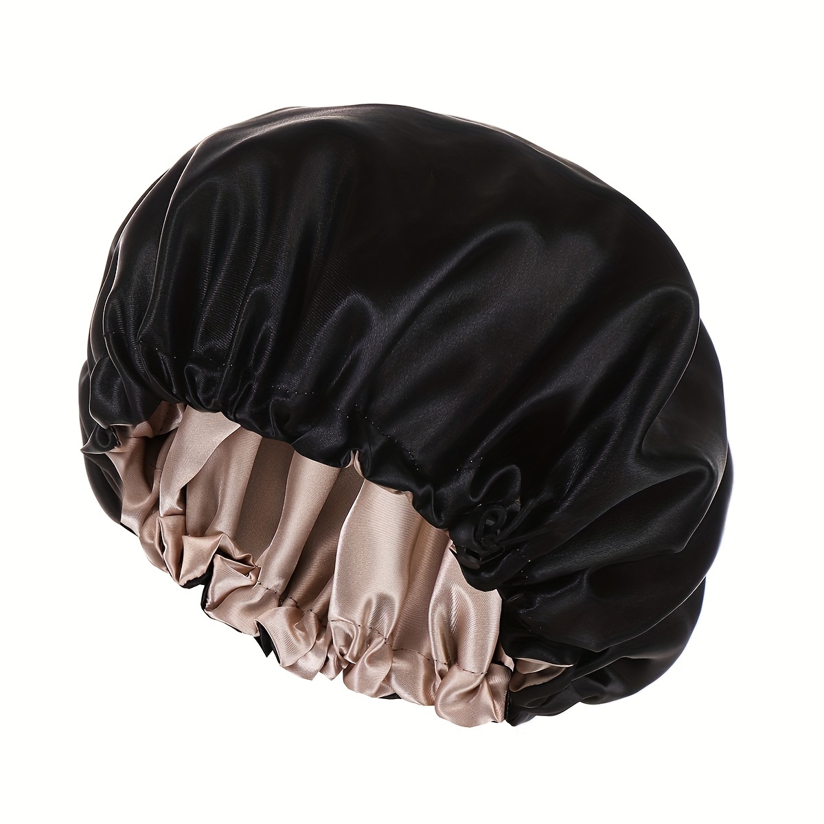 Sengterm - Bonnet de nuit en satin pour enfant - Double couche réglable -  Soyeux - Bandeau élastique - Pour les