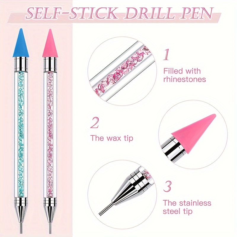 Sale 1 Piece Wax Pencil Rhinestone Picker Tool DIY Deco Bling Tool