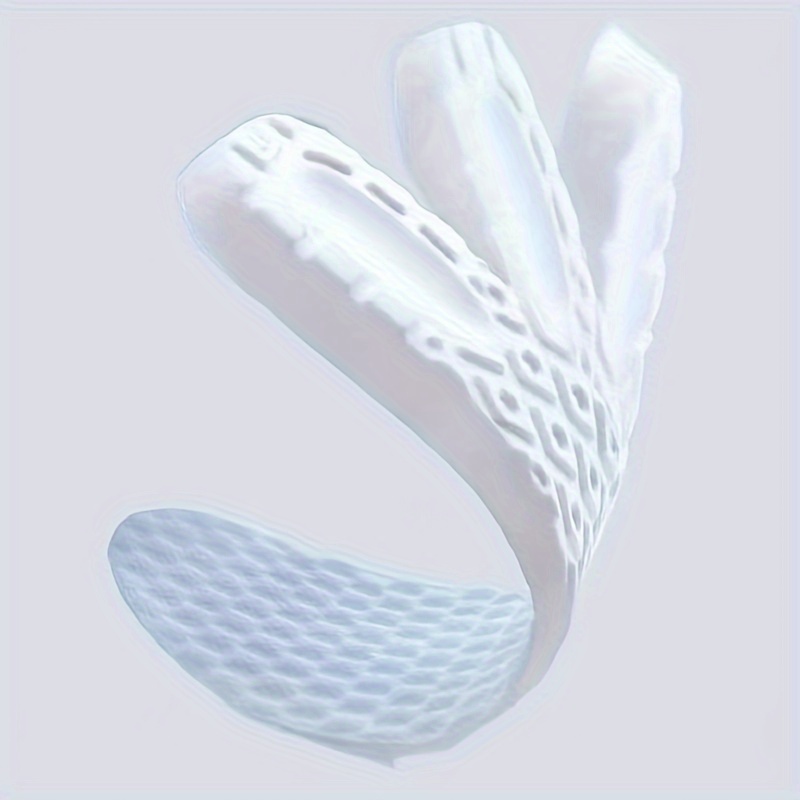 1 Pair Ultra-Soft 4D Arch Support Insoles - Sweat-Absorbing & Breathable, Shock-Absorbing Sport Pads with Orthopedic Design for Enhanced Comfort in Running Shoes, Made of Latex - Perfect for Casual Attire, Foot Pads