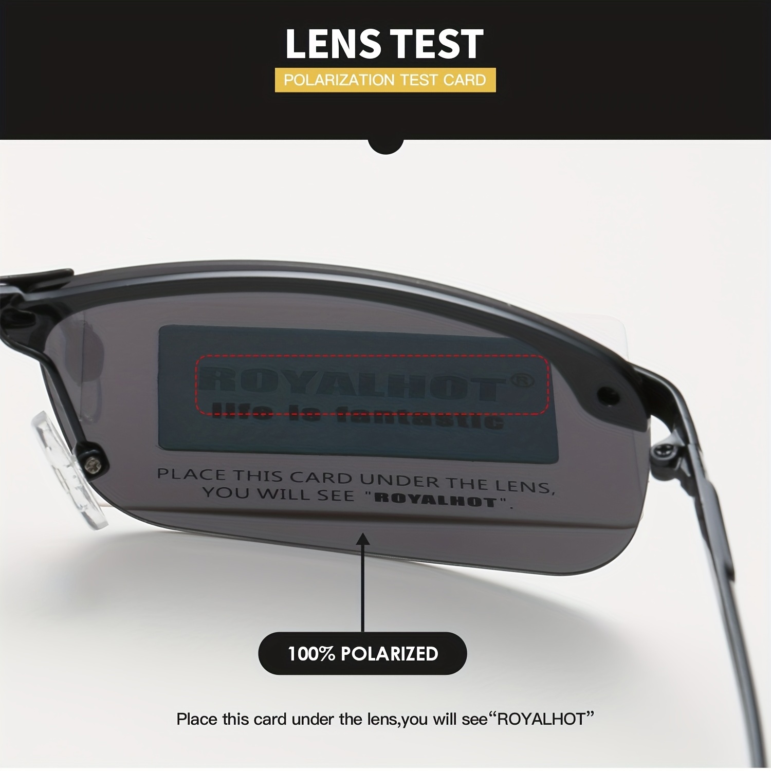 Men and Women Polarized Sunglasses with Aloly Frame