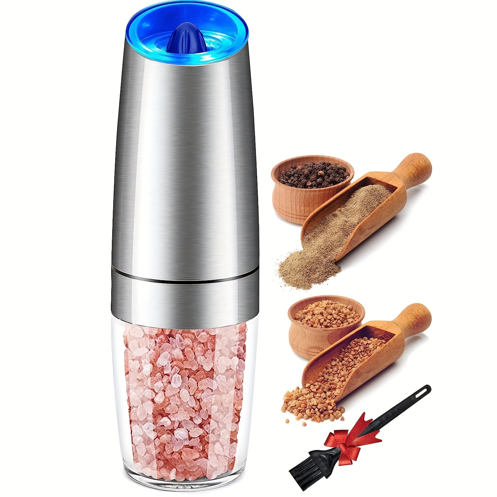 Gravity Electric Salt And Pepper Grinder Salt Or Pepper - Temu