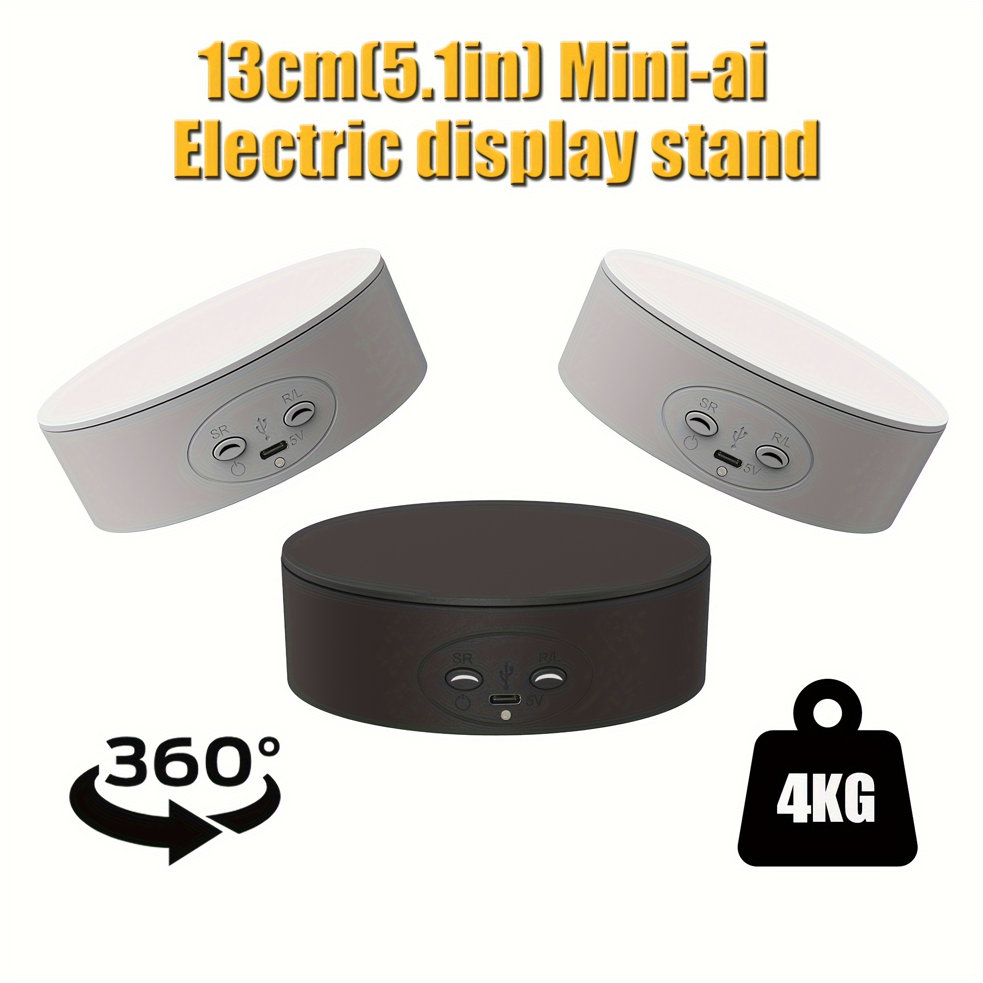 Electric Turntable Automatic Display Stand Speed Adjustment - Temu