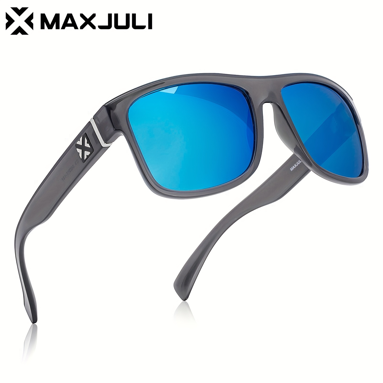 WEBアウトレット MAXJULI Polarized Sunglasses for Men Women， Windproof Outdoor  Sports Cyclin - スポーツアクセサリー